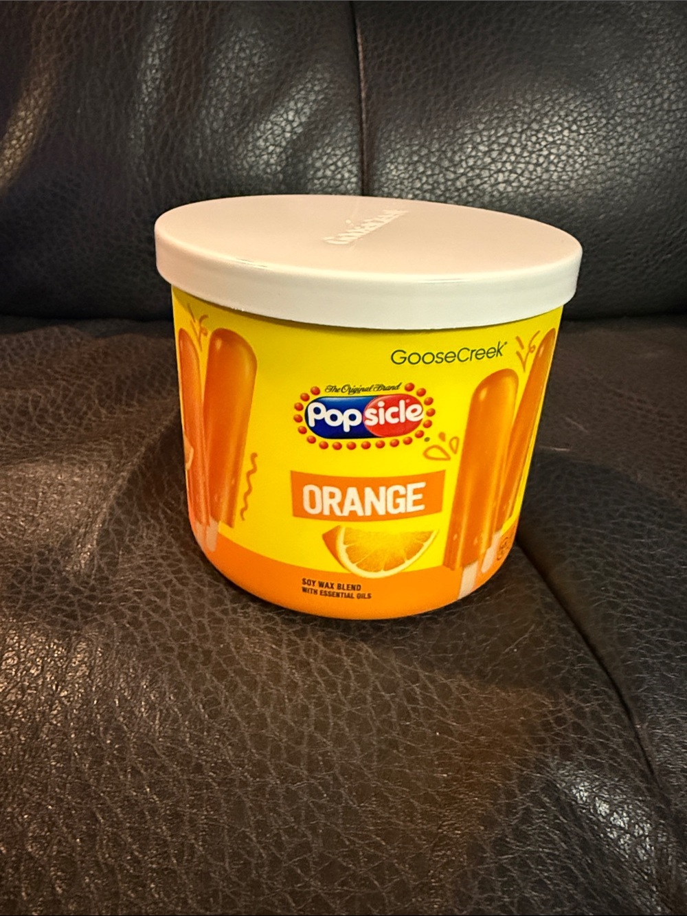 DISCONTINUED Goose Creek Popsicle Orange Scented Candle